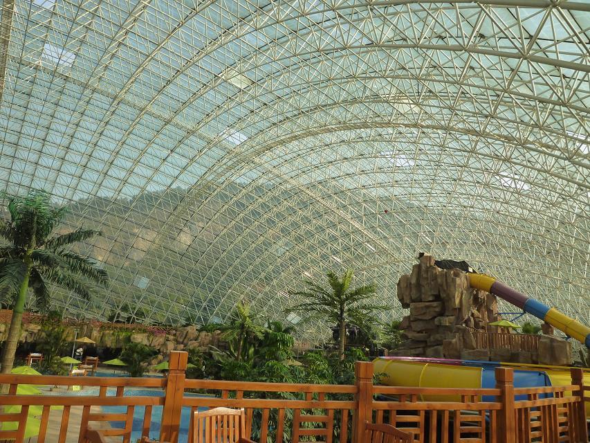 洪湖游乐场网架